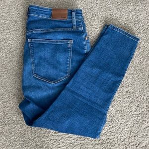 Madewell curvy high rise skinny